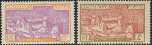 Guadeloupe , #98-99 Unused , From 1928-40