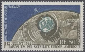 FSAT Air Post 1963 SC#C5 Telstar MNH