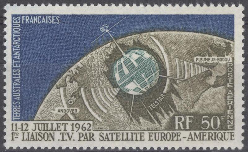 FSAT Air Post 1963 SC#C5 Telstar MNH