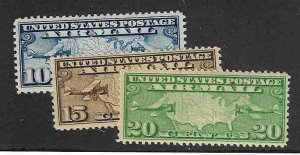 C7-C9 Mint,OG,NH... SCV $21.25