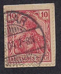 Germany Sc# 68 Better Cancel j6