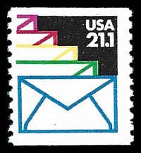 PCBstamps   US #2150 21.1 Envelope, coil, MNH, (14)