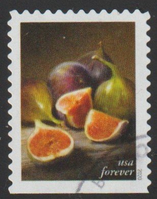 SC# 5493 - (55c) - Fruits and Vegetables: Figs - Used Single Off Paper