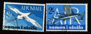 SAMOA SG263/4 1965 AIR USED