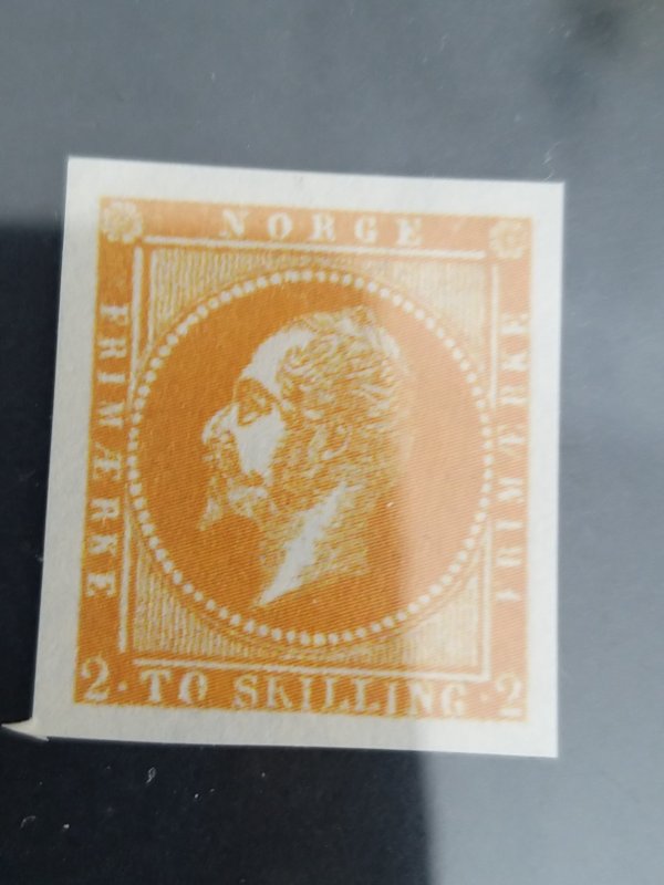 Norway 1856 2 shilling MNH