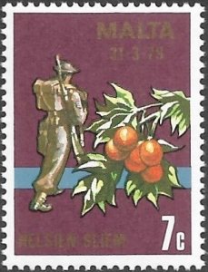 Malta 1979 Scott # 554 Mint NH. Free Shipping on All Additional Items.