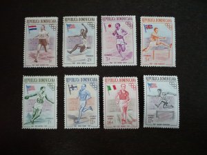 Stamps-Dominican Republic-Scott#474-478,C97-C99-Mint Never Hinged Set of 8