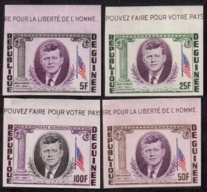 1964 Guinea 226-229b John F. Kennedy 15,00 €