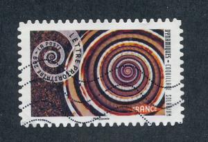 France 2014 Scott 4537 used - Dynamics, Shellfish, Coquillage