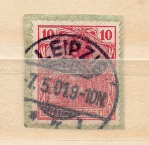 Germany Deutsches Reich Germania Early Issue Fine Used 10pf. NW-132222