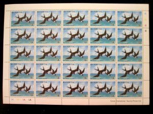 BARBUDA - SCOTT#186 - PANE 25 - MNH - CAT VAL $156.25