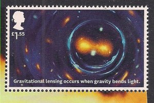 GB 2020 QE2 £1.55 Universe Gravitational Lensing Umm Ex DY 32 SG 4328 ( J831 )