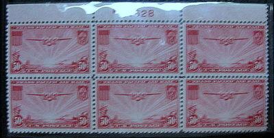 U. S. C22 Mint FVF PBlk/6 SCV$90.00