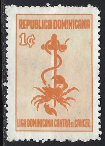 Dominican Republic RA56 VFU CANCER 875D-6