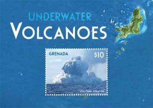 Grenada - 2015 - Volcanoes - Souvenir Sheet - MNH