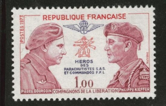 France Scott 1382 MNH** Free French Forces 1973 