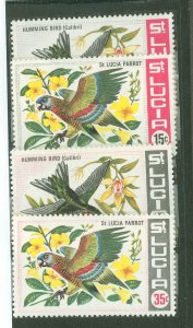 St. Lucia #241-244  Single (Complete Set)