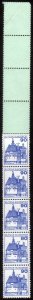 1979, Germany 90pfg, MNH strip of 5, Sc 1239