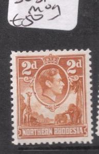 Northern Rhodesia SG 31 MOG (8dlr)