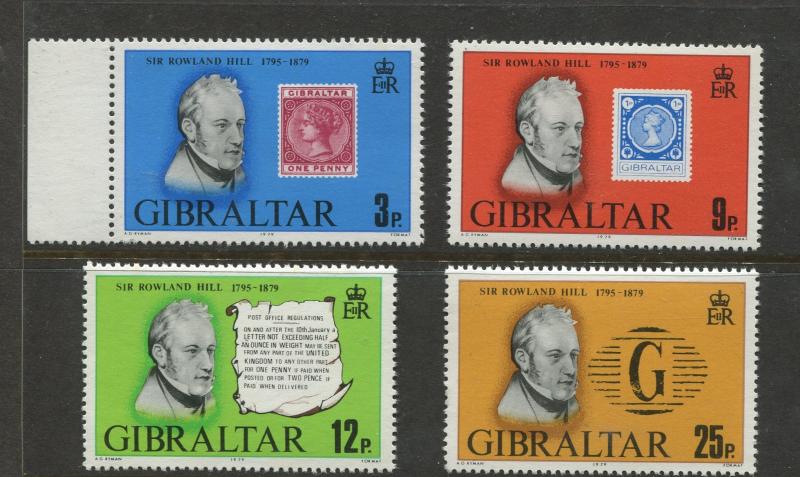 Gibraltar - Scott 378-381 - General Issue -1979 - MNH - Set of 4 Stamps