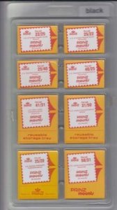 Prinz Stamp Mount PCK20 Pre-Cut Single Assortment Pack Clear