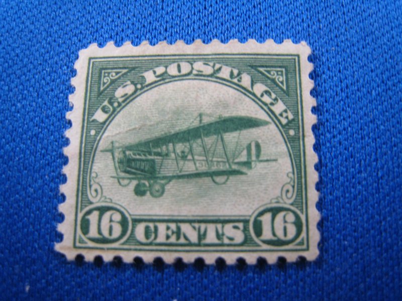 UNITED STATES 1918 AIRMAIL - SCOTT #C2  -   MH