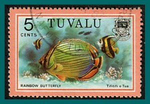 Tuvalu 1979 Fish, 5c used #99,SG108
