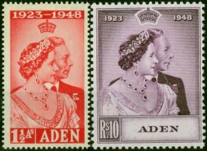 Aden 1949 RSW Set of 2 SG30-31 V.F MNH