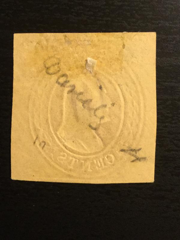 US SC# U5 Washington Cut Square Used