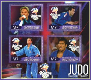 Stamps. Olympic games Sydney 2000, Judo 2019 year 1+1 sheets perforated