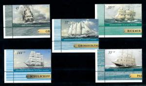 [98241] West Germany Bundespost 2005 Sailing Vessel Ship  MNH