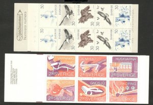 SWEDEN - MNH - TWO BOOKLETS  (7)