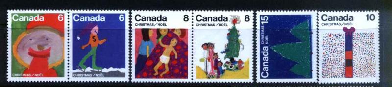 CANADA 674-9 MNH   christmas