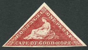 COGH SG18 1d Deep Carmine-red DLR Printing MINT (Bend) Cat 325 pounds