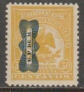 MEXICO 572, 50¢ CORBATA OVPT ON DENVER ISSUE, SINGLE, UNUSED, H OG. VF