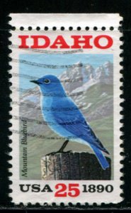 2439 US 25c Idaho, used