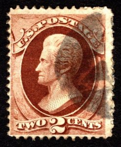 1870, US 2c, Jackson, Used, Sc 146