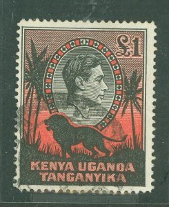 Kenya Uganda Tanganyika/Tanzania #85 Used Single