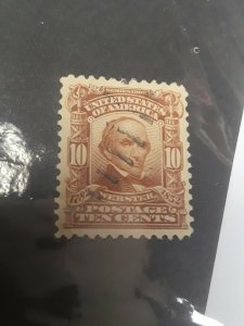 USA Vf Used #307 10c Webster