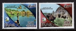 Iraq Scott 1972-1973, MNH, Free Shipping, Marshes, set of 2