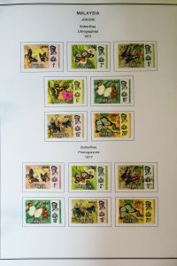 Malaysia & States Loaded 1800s to 2000 Stamp Collection