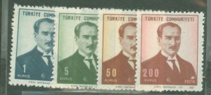 Turkey #1767-1770 Mint (NH) Single (Complete Set)
