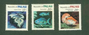 PALAU 13-15 incpl. MNH CV $1.05 BIN $0.60