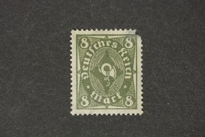 Germany Scott # 190a   8m                Category Post Horn Series 1922-23