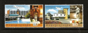 Hungary Sc 3883-4 NH SET of 2004 - Buildings, Hotels Type