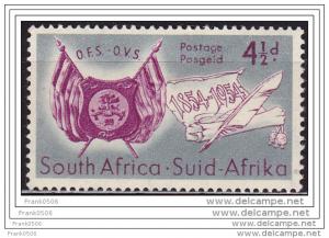 South Africa, 1954, Centenary of Orange Free State, 4½d, MH