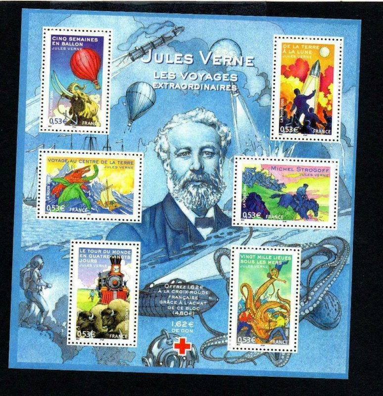 2005 FRANCE - SG: 4103 - JULES VERNE - UNMMOUNTED MNT 