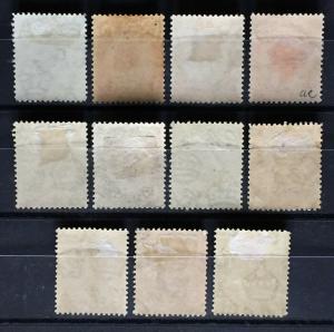 Malaya Kedah 1912-40 Assorted Definitives 11V MH LH CV£47 50 M2291