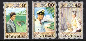 Gilbert Islands #293-295 MNH QEII Silver Jubilee