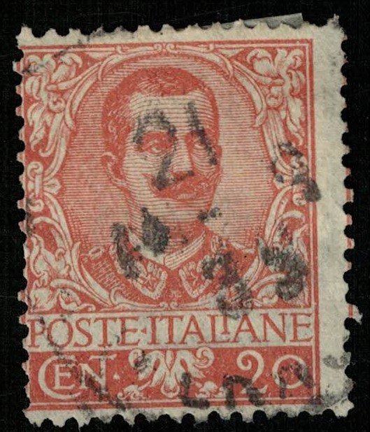 1901, Victor Emmanuel III, 20 c, Italy, MC #78, CV $ 9.37 (T-7907)